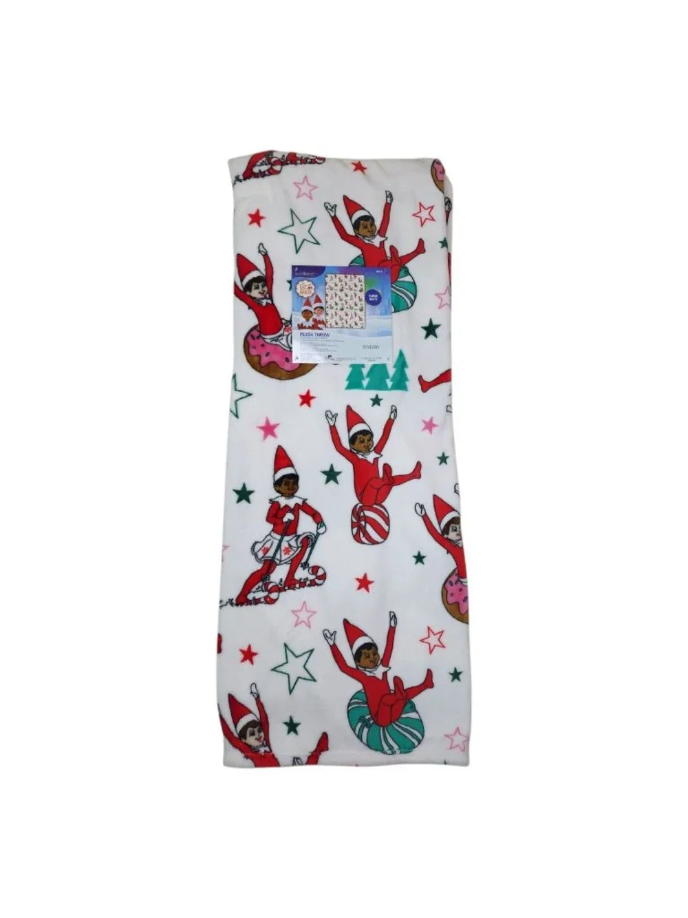 The Elf On The Shelf Plush Throw 50